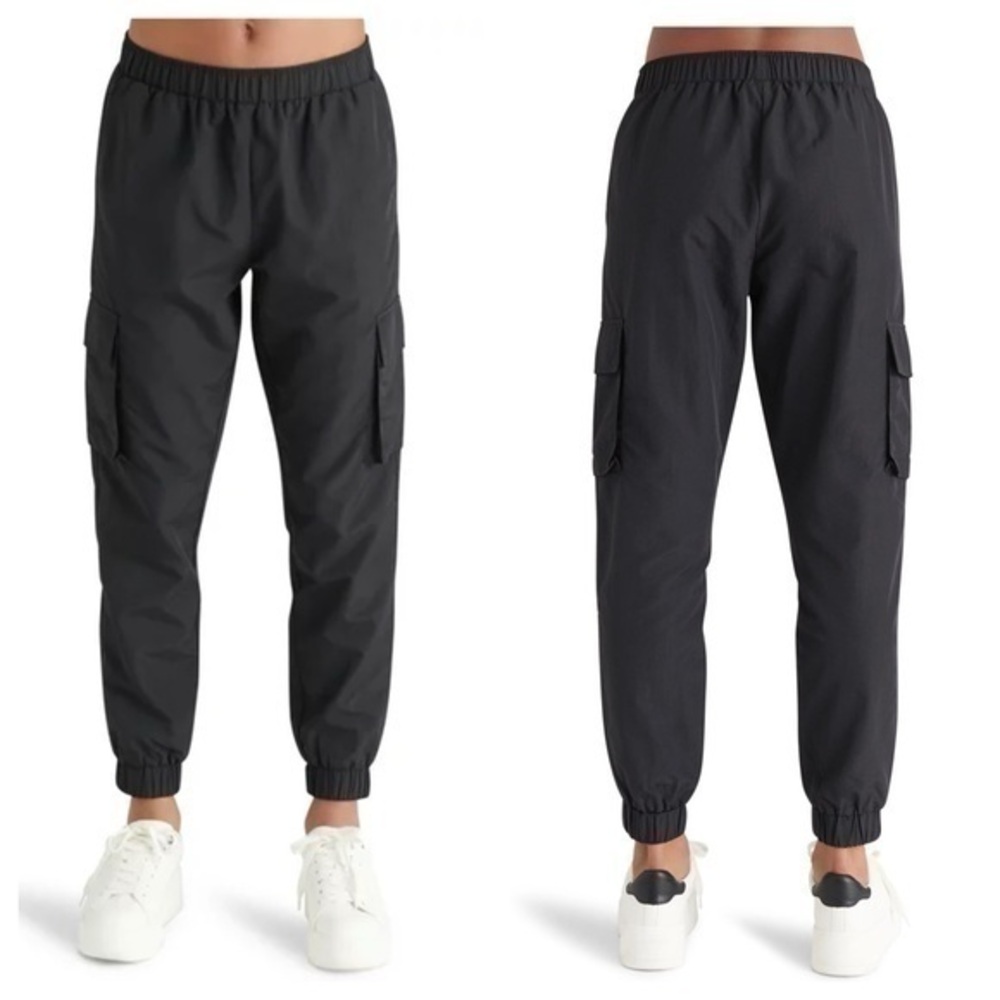 NWT Luv Betsey by Betsey Johnson Black Women's Cargo Jogger Small